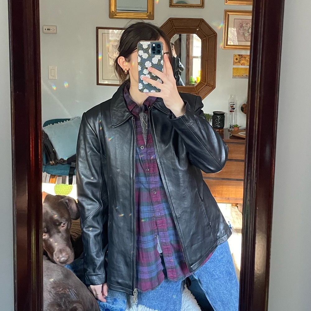 Black Genuine Leather Jacket